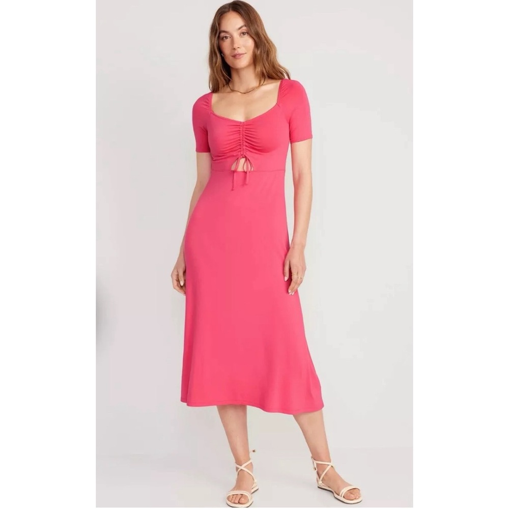 Old Navy Pink Cutout Dress Size M